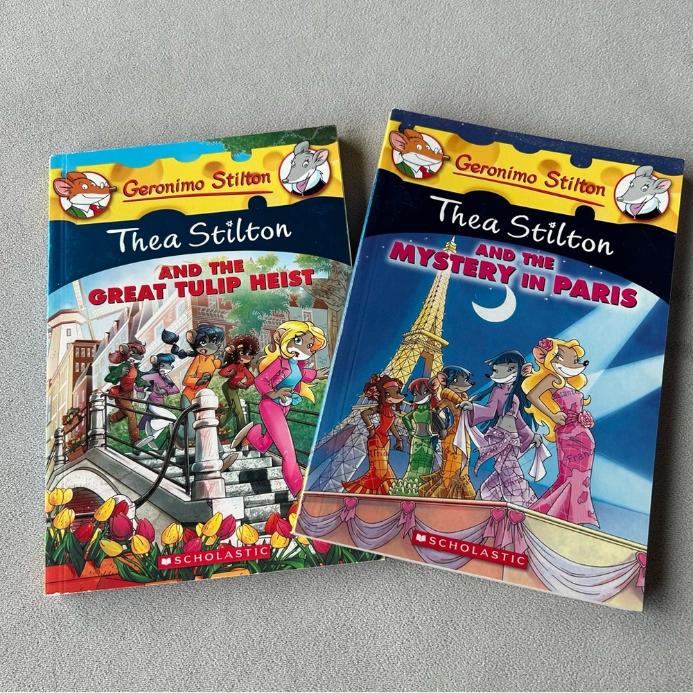 Set of 2 ~ Thea Stilton ~ Paperback